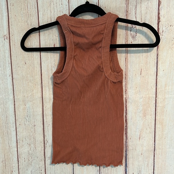 NWOT Intimately free people ribbed seamless tank - Picture 7 of 10